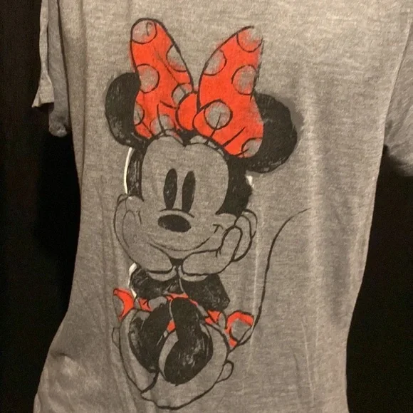Disney Minnie Mouse Graphic T Shirt​​​​​ - Picture 3 of 5